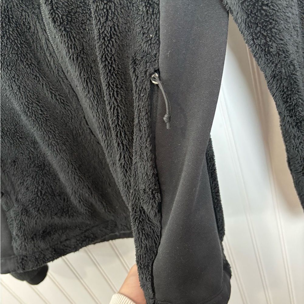 The North Face Women's Black Teddy fleece full zip Jacket - Picture 4 of 6